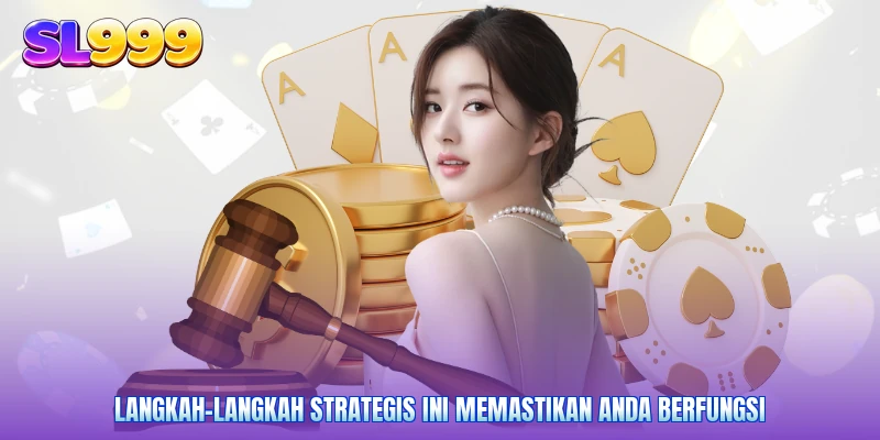 Langkah-langkah strategis ini memastikan Anda berfungsi